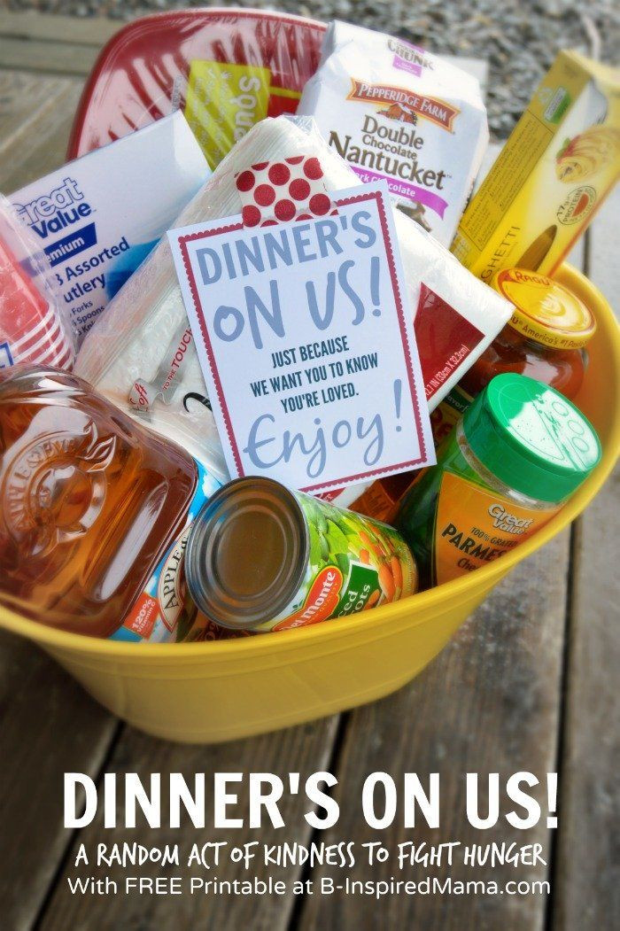 Best ideas about Random Gift Ideas
. Save or Pin Dinner s Us A AMeal Random Act of Kindness Now.