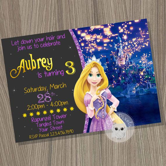 Best ideas about Rapunzel Birthday Invitations
. Save or Pin Items similar to Rapunzel Invitation Tangled Invitation Now.