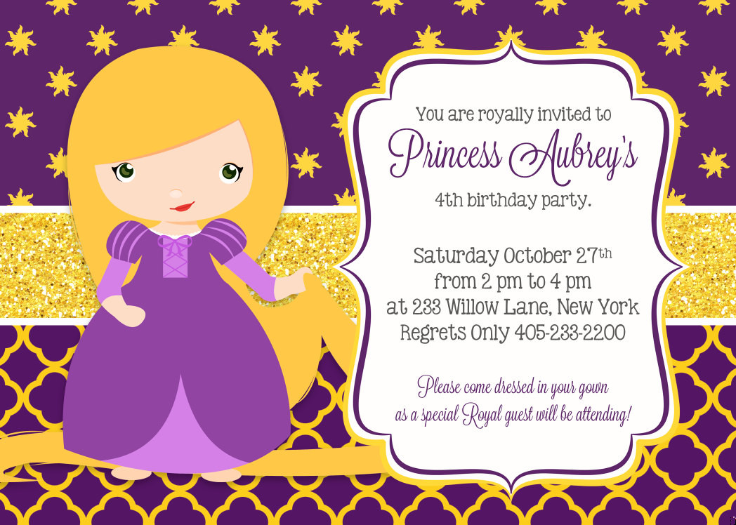 Best ideas about Rapunzel Birthday Invitations
. Save or Pin Rapunzel Invitation Princess Rapunzel Party Invitation Now.