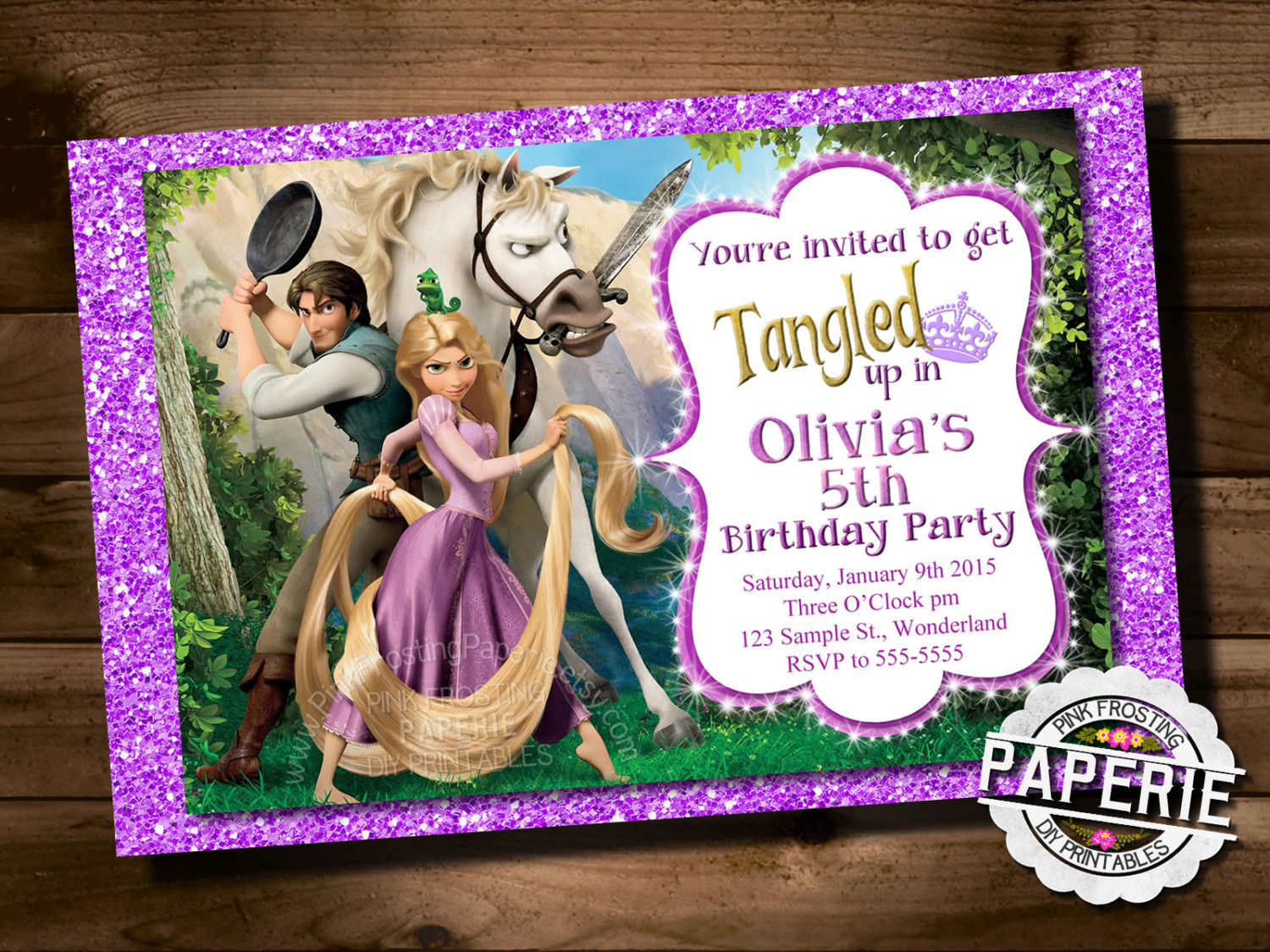 Best ideas about Rapunzel Birthday Invitations
. Save or Pin PRINTABLE Tangled Invitation Rapunzel Invitation Disney Now.