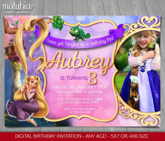 Best ideas about Rapunzel Birthday Invitations
. Save or Pin Tangled Invitation Disney Rapunzel Invite Tangled Birthday Now.