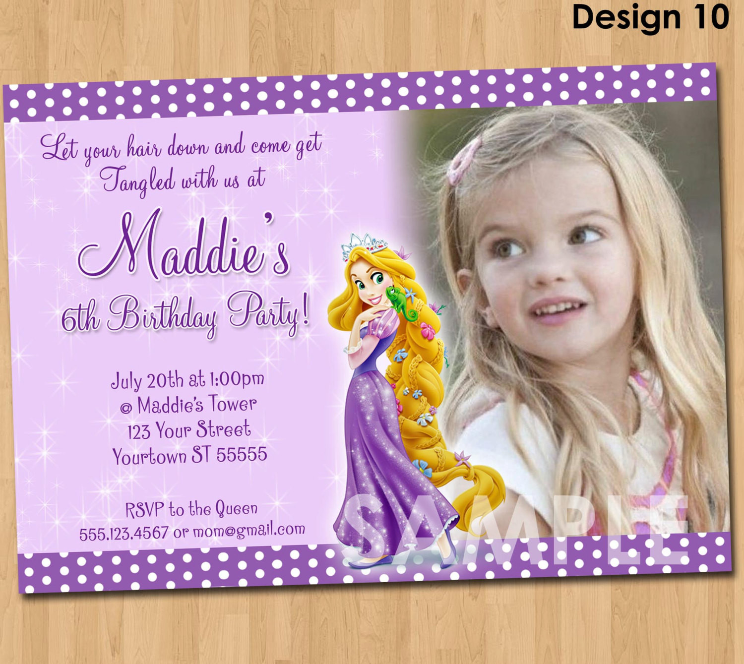 Best ideas about Rapunzel Birthday Invitations
. Save or Pin Rapunzel Tangled Invitation Printable Princess Birthday Now.