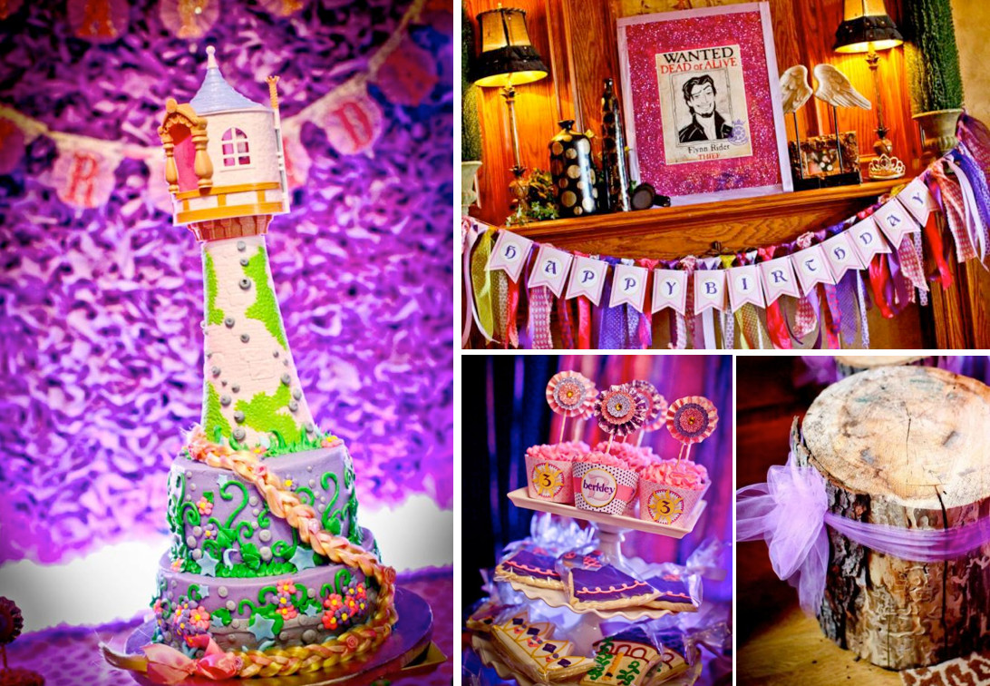 Best ideas about Rapunzel Birthday Party
. Save or Pin Kara s Party Ideas Rapunzel Tangled Princess Girl 3rd Now.