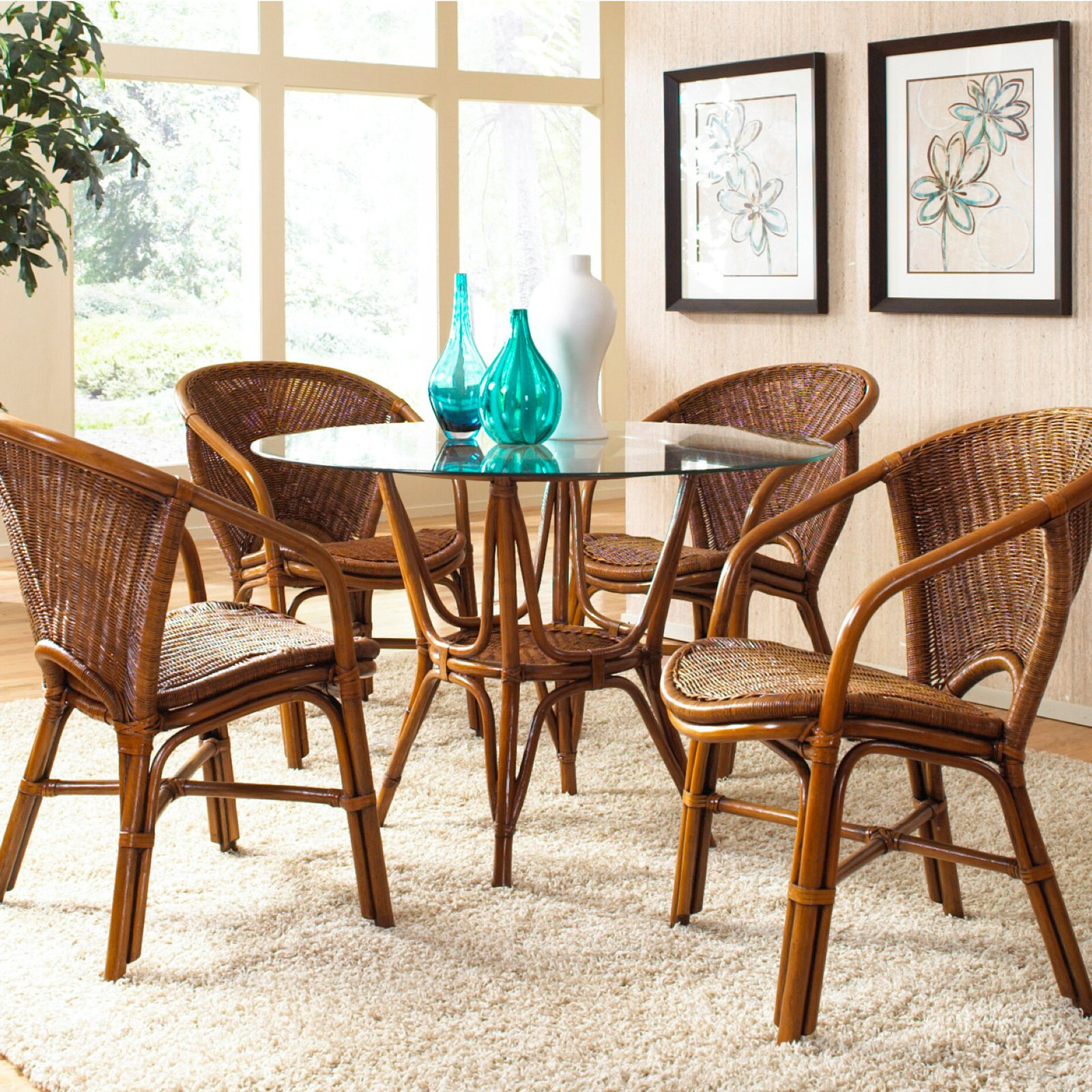 Best ideas about Rattan Dining Set
. Save or Pin Hospitality Rattan Greece Indoor 5 Piece Rattan & Wicker Now.