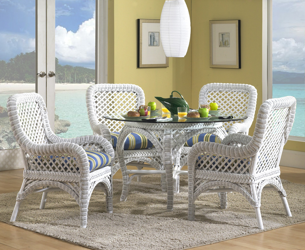 Best ideas about Rattan Dining Set
. Save or Pin Wicker Dining Set in White Now.