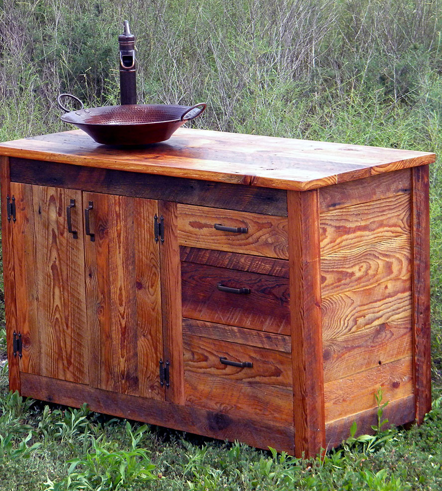Best ideas about Reclaimed Wood Bathroom Vanity
. Save or Pin Reclaimed Wood Bathroom Vanity Home Furniture Now.