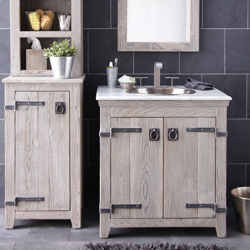 Best ideas about Reclaimed Wood Bathroom Vanity
. Save or Pin Native Trails VNB30 Americana 30 Inch Reclaimed Wood Now.