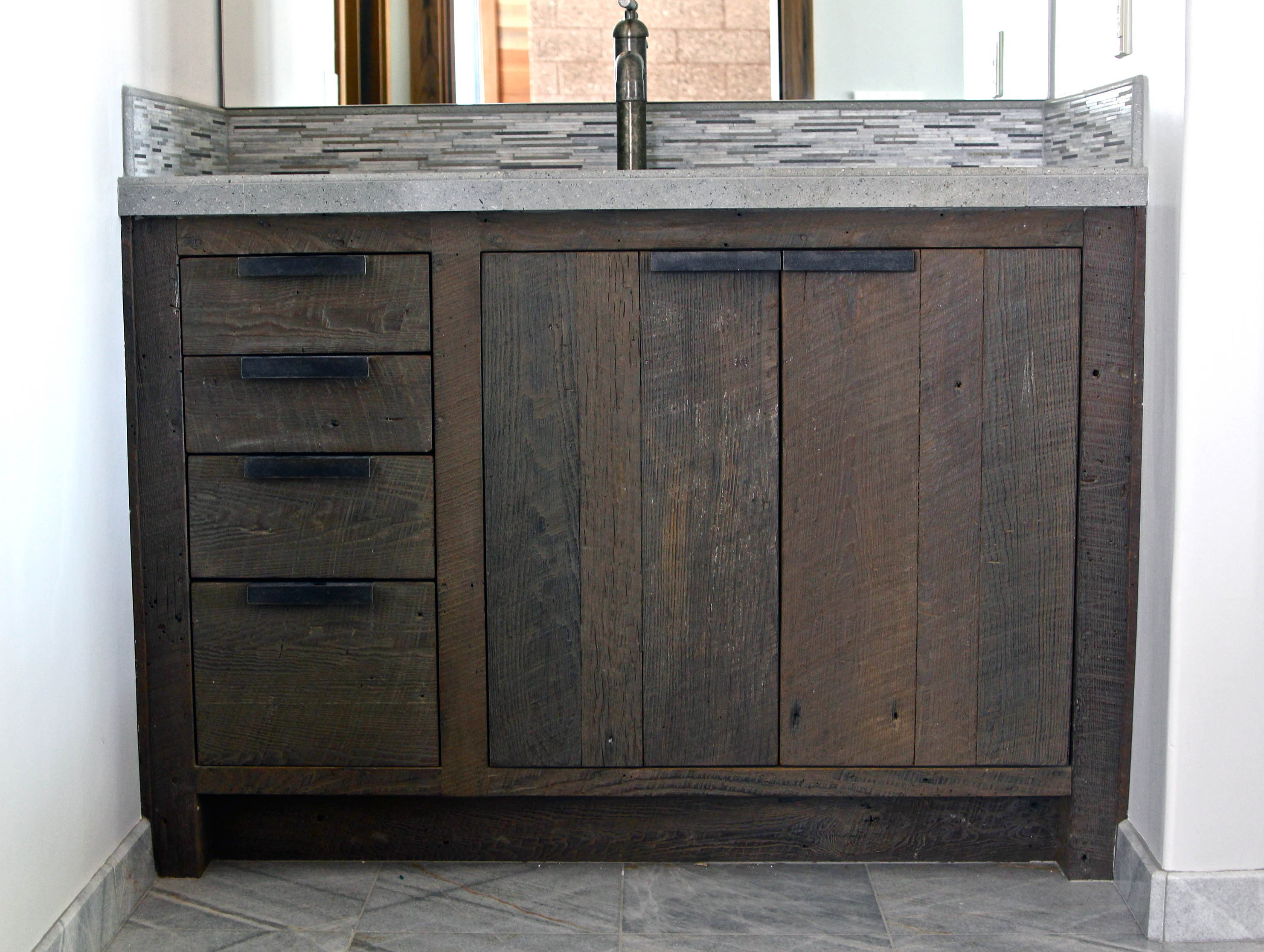 Best ideas about Reclaimed Wood Bathroom Vanity
. Save or Pin 30 Examples The Perfect Reclaimed Wood Vanity Now.