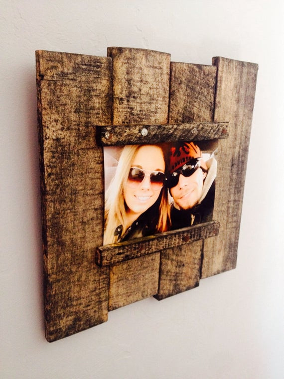 Best ideas about Reclaimed Wood Picture Frames DIY
. Save or Pin Items similar to Reclaimed Wood Pallet Picture Frame on Etsy Now.