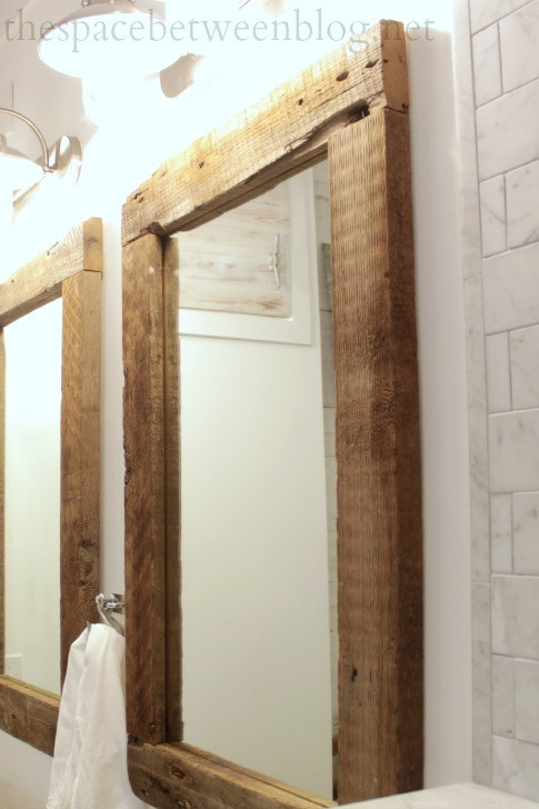 Best ideas about Reclaimed Wood Picture Frames DIY
. Save or Pin upcycling idea DIY reclaimed wood framed mirrors Now.