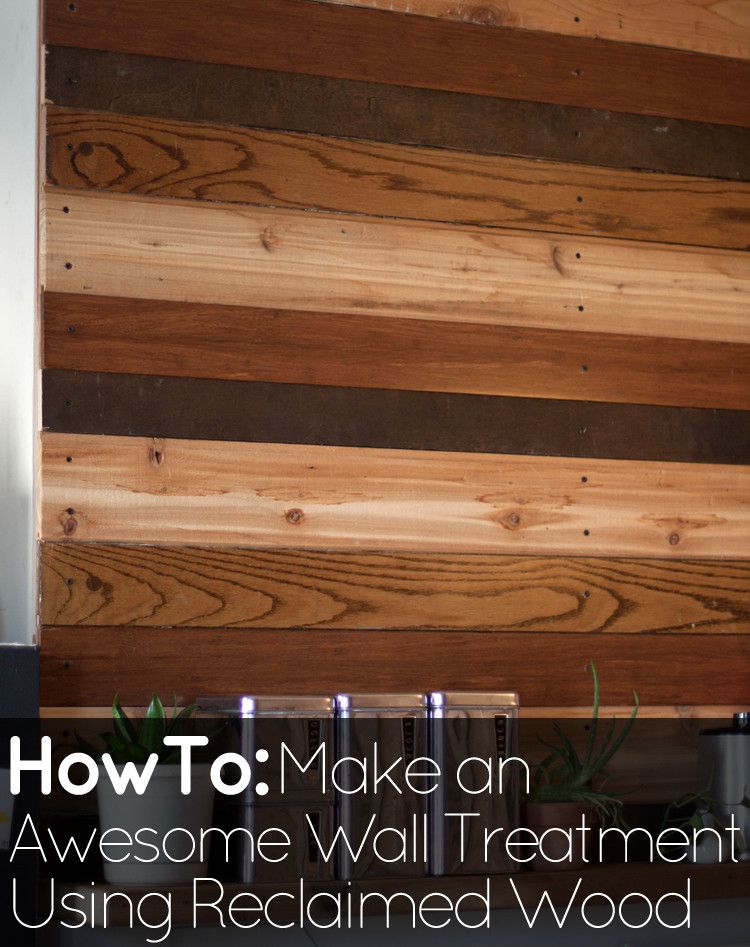 Best ideas about Reclaimed Wood Wall DIY
. Save or Pin How To Make an Awesome Wall Treatment with Reclaimed Wood Now.