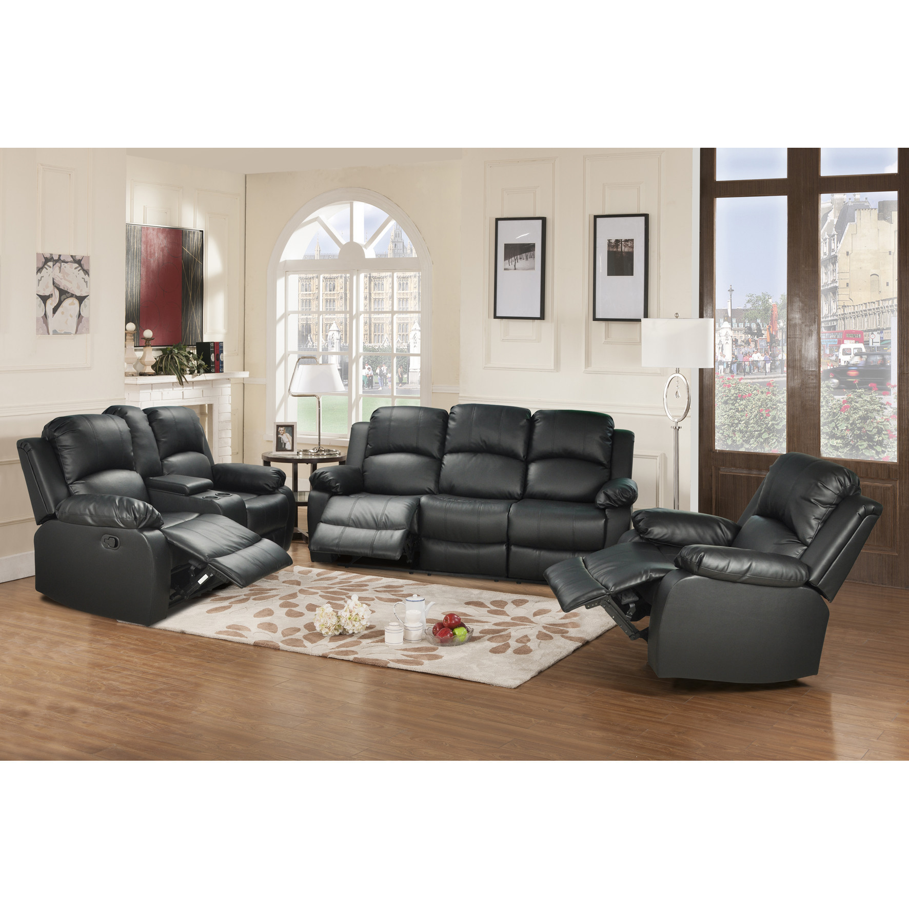Best ideas about Reclining Living Room Sets
. Save or Pin Beverly Fine Furniture Amado 3 Piece Reclining Living Room Now.