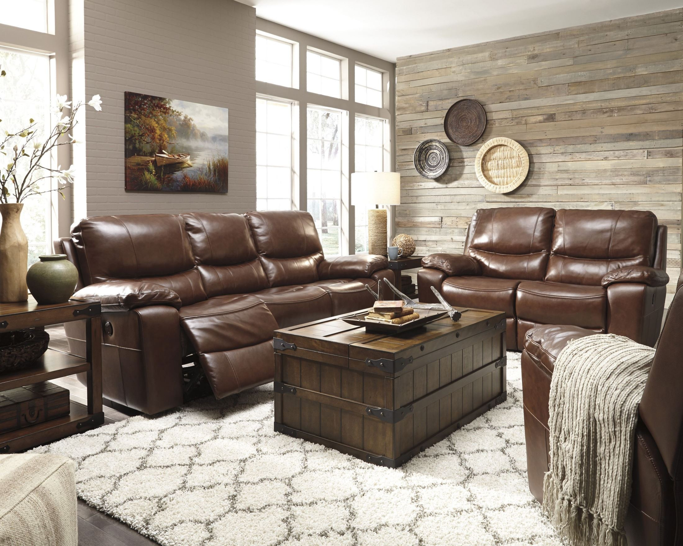Best ideas about Reclining Living Room Sets
. Save or Pin Penache Saddle Power Reclining Living Room Set from Ashley Now.