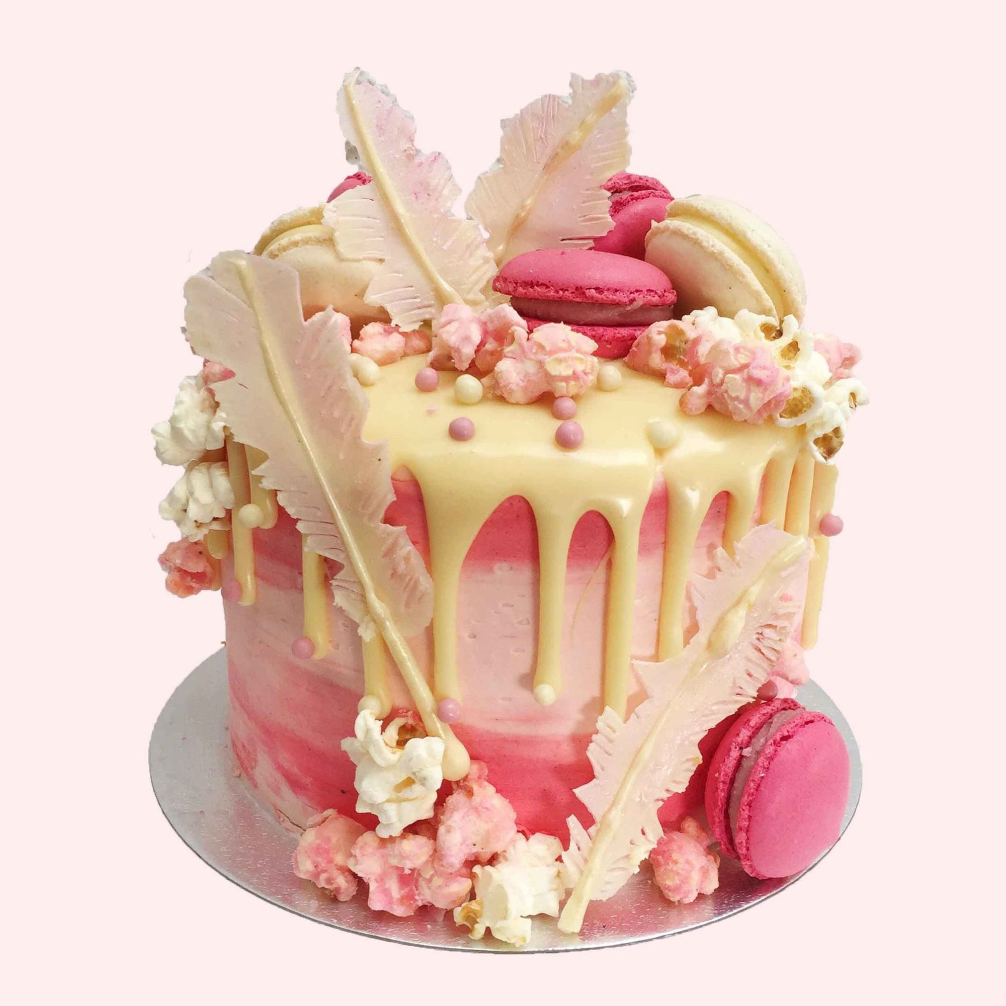 Best ideas about Red Birthday Cake
. Save or Pin White Chocolate Ganache Pink Flamingo Cake Now.