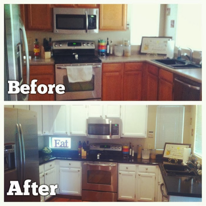 Best ideas about Redoing Kitchen Cabinets DIY
. Save or Pin The Busy Broad DIY Kitchen Countertop and Cabinet Redo Now.