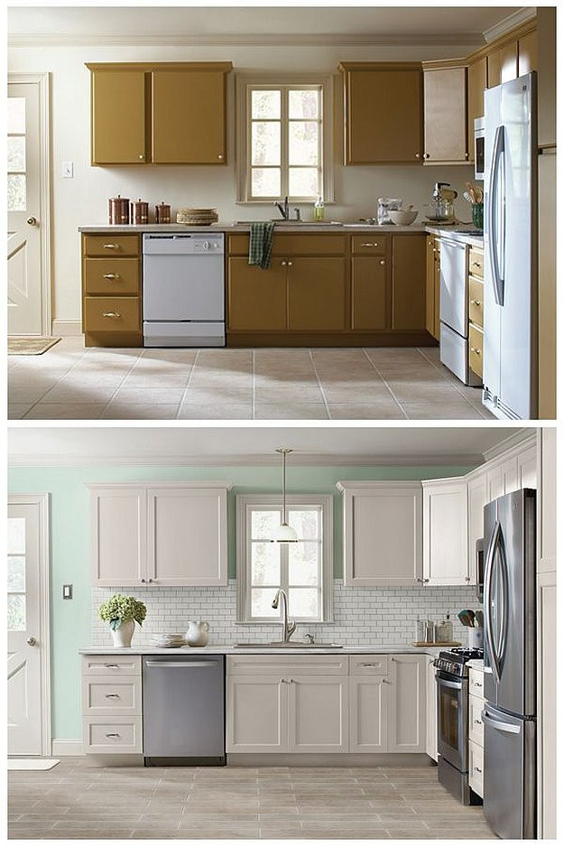 Best ideas about Reface Kitchen Cabinets DIY
. Save or Pin 10 DIY Cabinet Refacing Ideas DIY Ready Now.