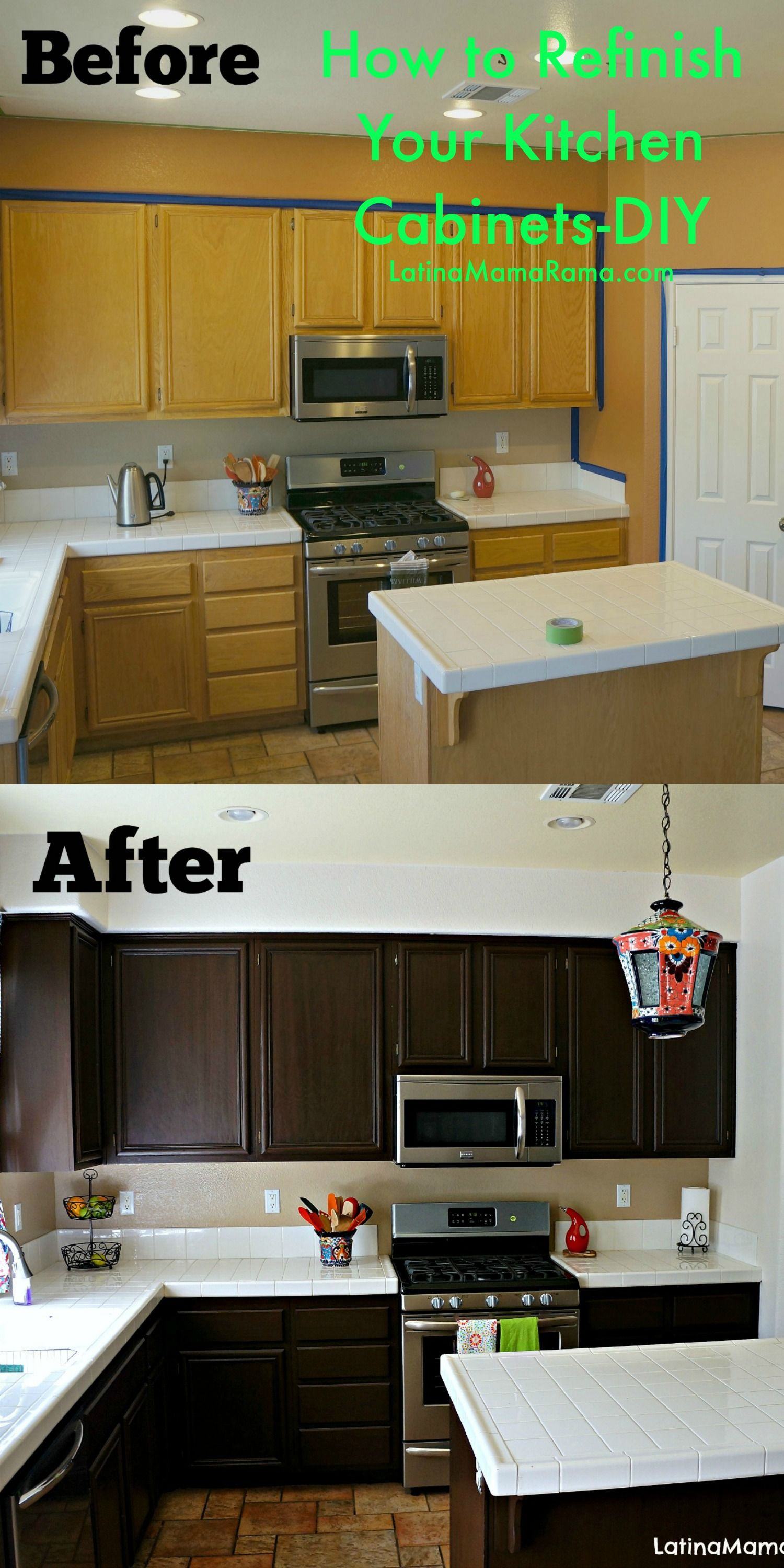 Best ideas about Refinishing Kitchen Cabinets DIY
. Save or Pin Refinish Kitchen Cabinets on Pinterest Now.