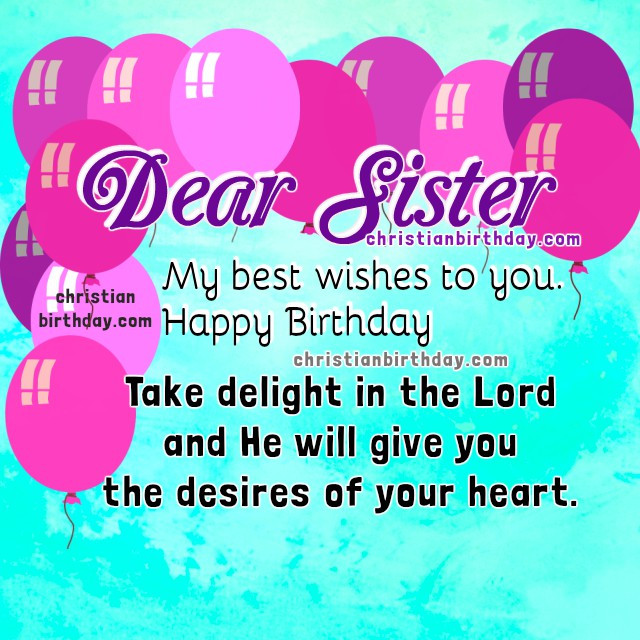 Best ideas about Religious Birthday Wishes For Sister
. Save or Pin Happy Birthday Sister Religious Now.