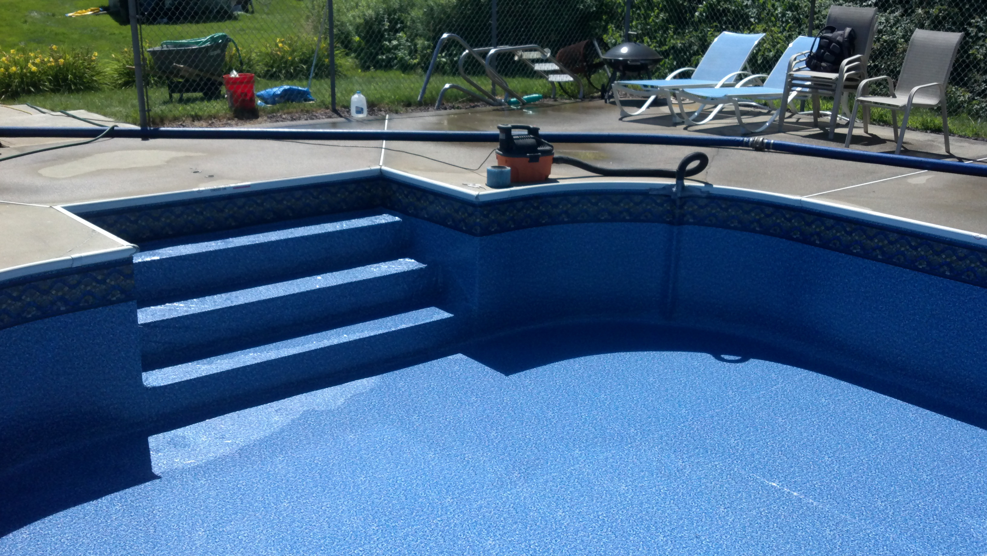 Best ideas about Replace Inground Pool Liner
. Save or Pin Pool Pool Liner Cost With Turn A Dingy Unfinished Room Now.