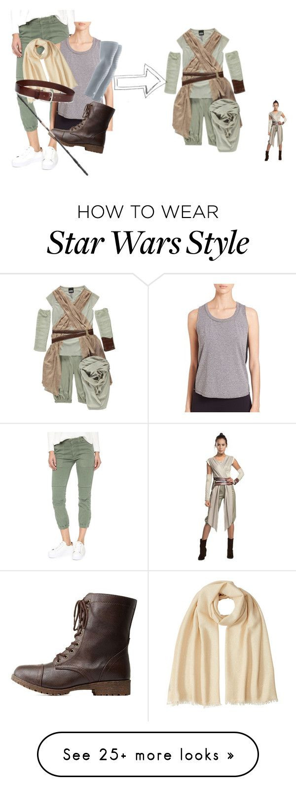 Best ideas about Rey Costume Star Wars DIY
. Save or Pin "DIY Rey from Star Wars Costume" by princessvp03 on Now.