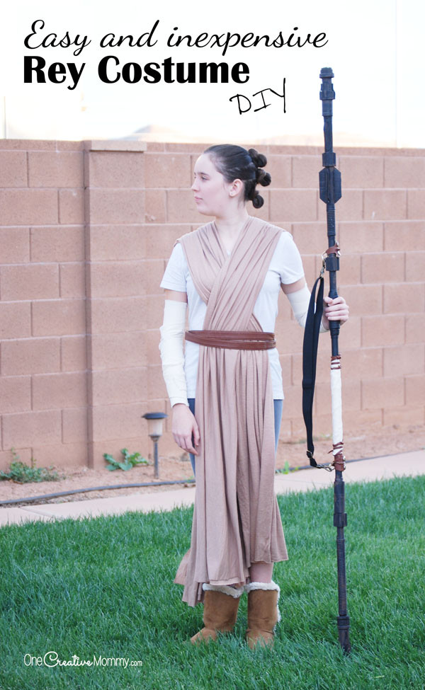 Best ideas about Rey Costume Star Wars DIY
. Save or Pin Get ready for The Last Jedi with this easy Rey Costume Now.