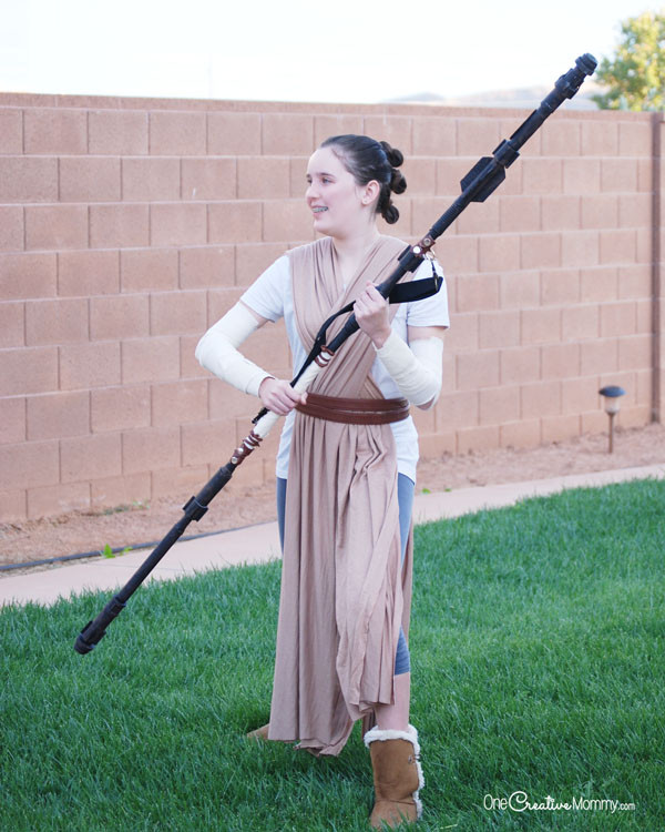 Best ideas about Rey Halloween Costume DIY
. Save or Pin Get ready for The Last Jedi with this easy Rey Costume Now.