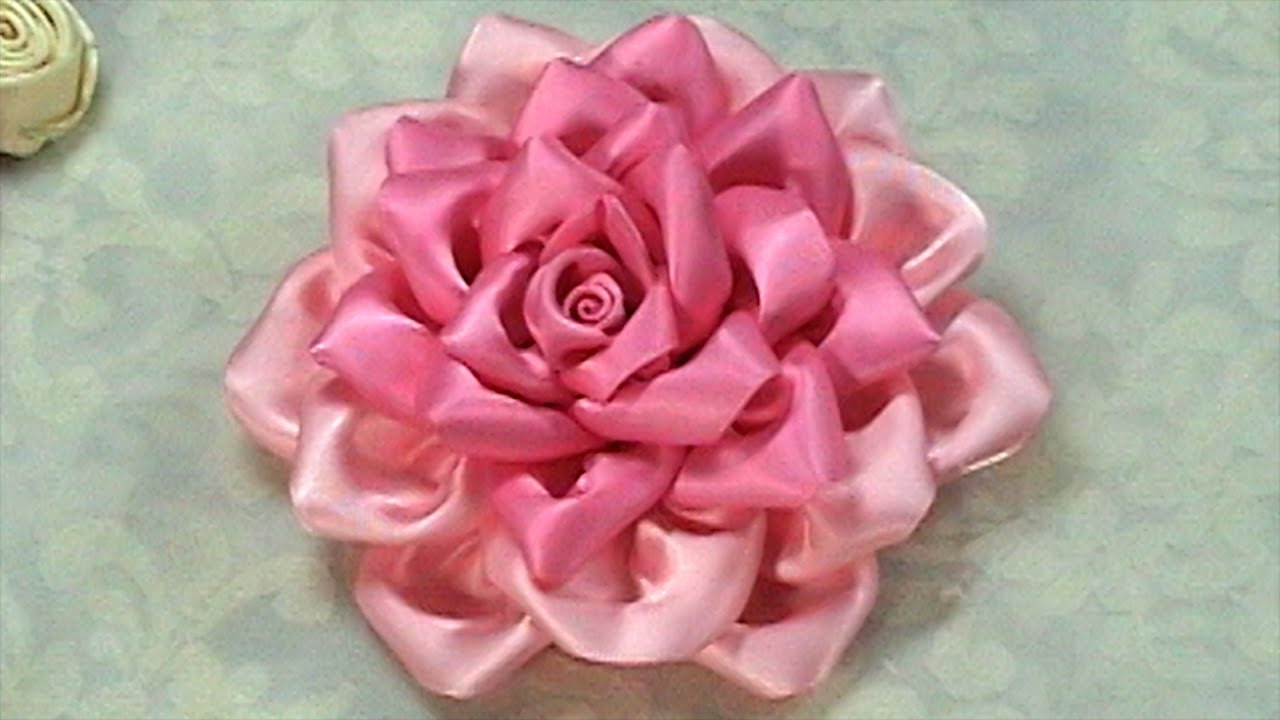 Best ideas about Ribbon Roses DIY
. Save or Pin How to Make Kanzashi Flower Ribbon Rose Tutorial DIY Now.