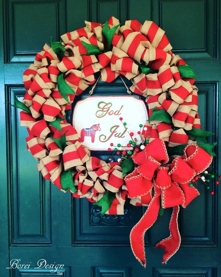 Best ideas about Ribbon Wreath DIY
. Save or Pin DIY Craft Tutorial How To Make A Christmas Ribbon Wreath Now.