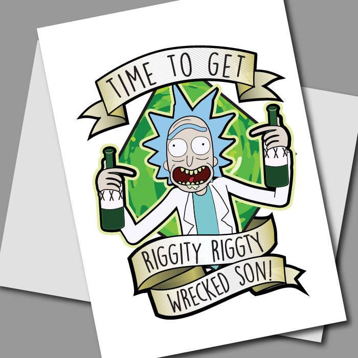 Best ideas about Rick And Morty Birthday Card
. Save or Pin Rick & Morty Card Printable Rick and Morty Birthday Card Now.