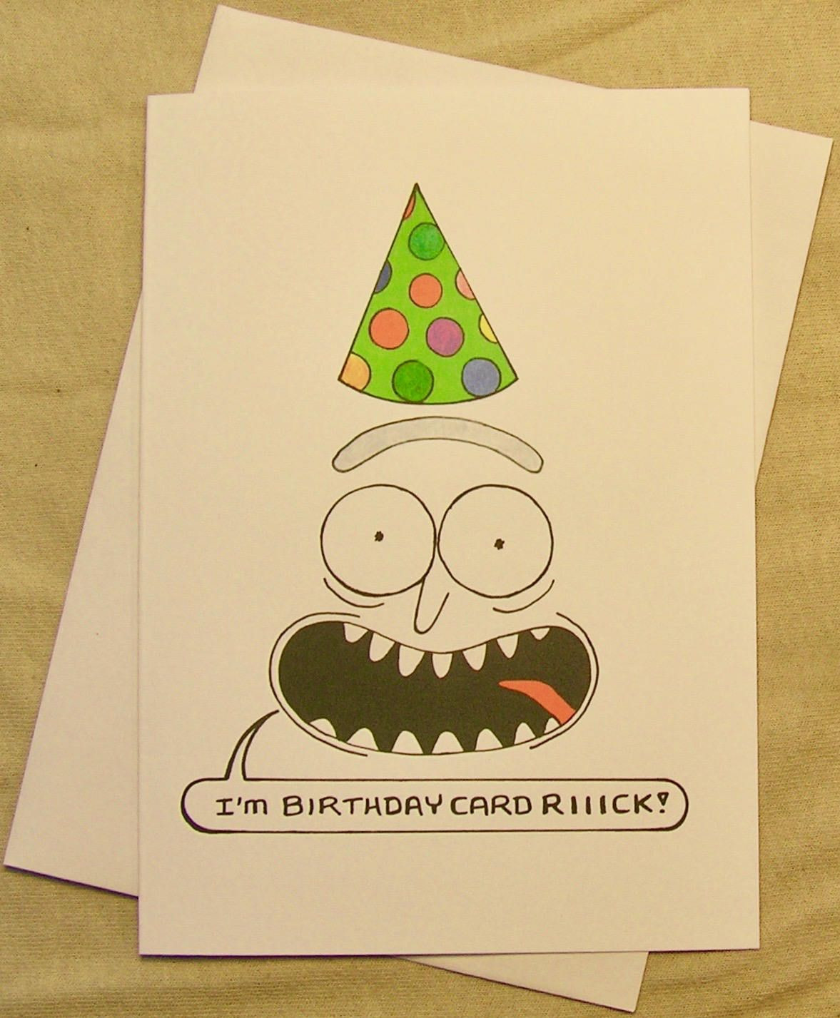 Best ideas about Rick And Morty Birthday Card
. Save or Pin Rick and Morty Birthday Card Birthday Card Rick Regular Now.