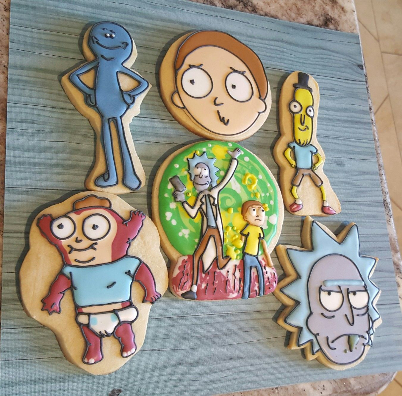 Best ideas about Rick And Morty Gift Ideas
. Save or Pin Rick and Morty cookies by VR Now.