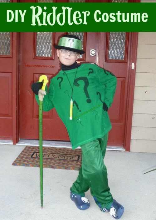 Best ideas about Riddler Costume DIY
. Save or Pin DIY Halloween Costumes for Kids Now.