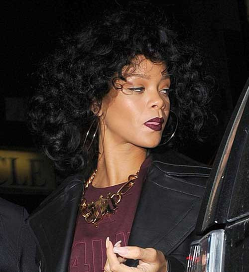 Best ideas about Rihanna Curly Hairstyles
. Save or Pin 15 Rihanna Short Curly Hair Now.