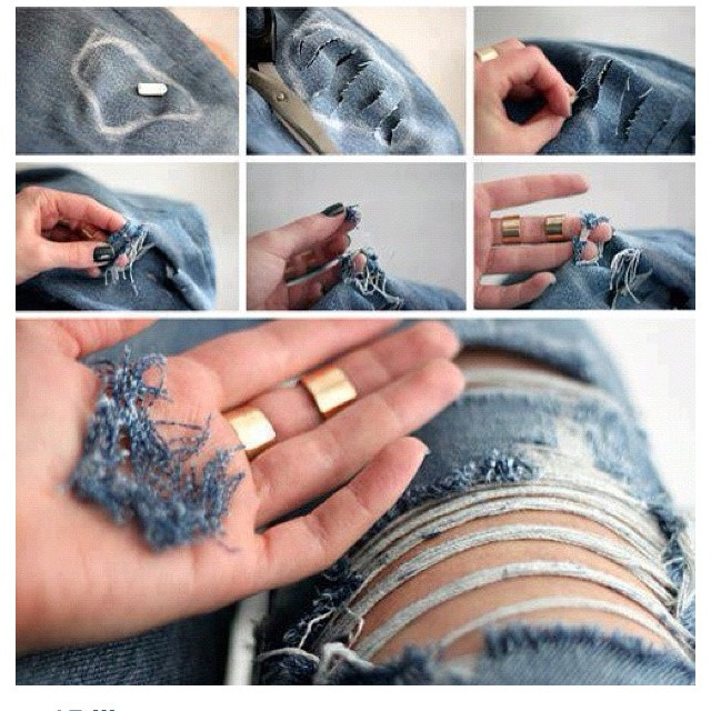 Best ideas about Ripped Jeans DIY
. Save or Pin Viva Diva Boutique Monday Blues DIY Ripped Jeans Now.