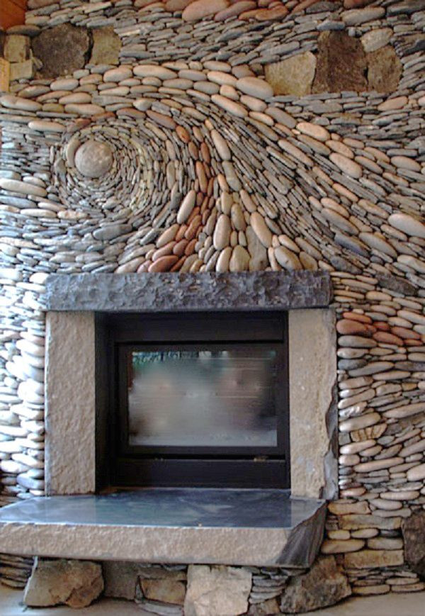 Best ideas about River Rock Fireplace
. Save or Pin River Rock Fireplace by Ancient Art of Stone B C Canada Now.