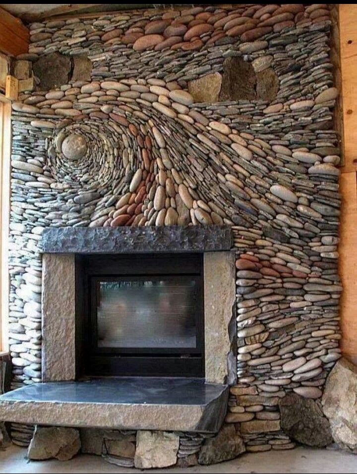 Best ideas about River Rock Fireplace
. Save or Pin Spectacular River Rock Fireplace Now.
