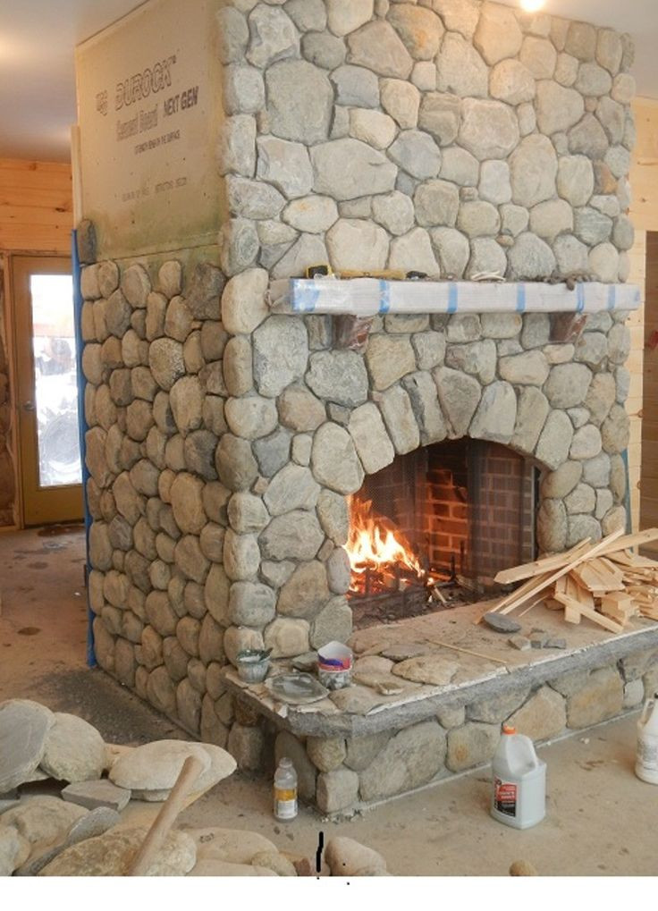 Best ideas about River Rock Fireplace
. Save or Pin Best 25 River rock fireplaces ideas on Pinterest Now.