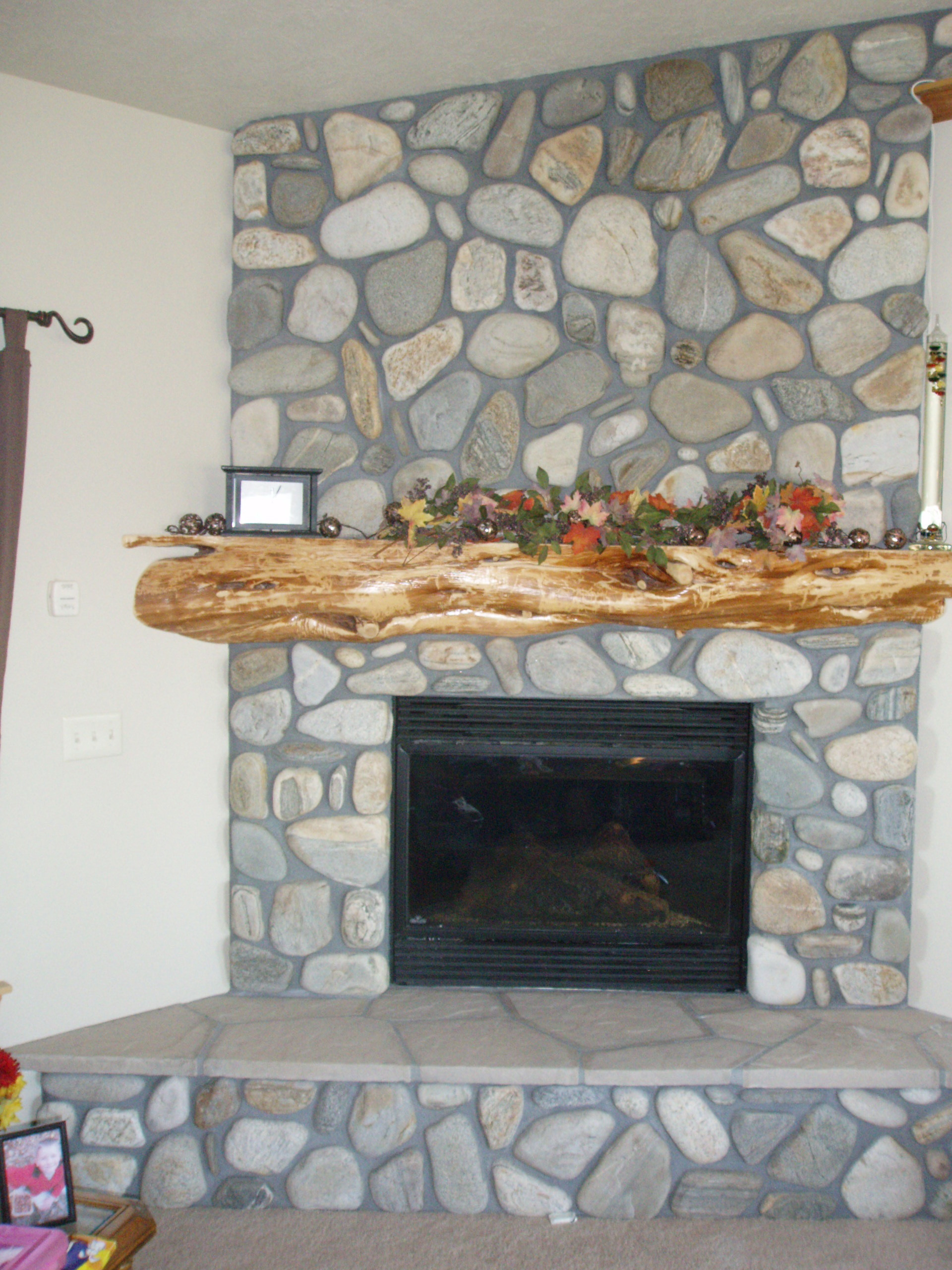 Best ideas about River Rock Fireplace
. Save or Pin Stone Now.