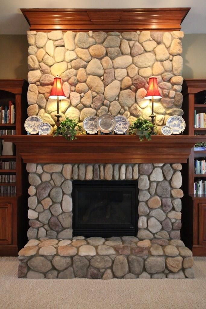 Best ideas about River Rock Fireplace
. Save or Pin 17 Best ideas about River Rock Fireplaces on Pinterest Now.