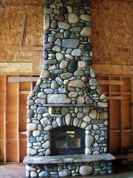Best ideas about River Rock Fireplace
. Save or Pin Best 25 River rock fireplaces ideas on Pinterest Now.