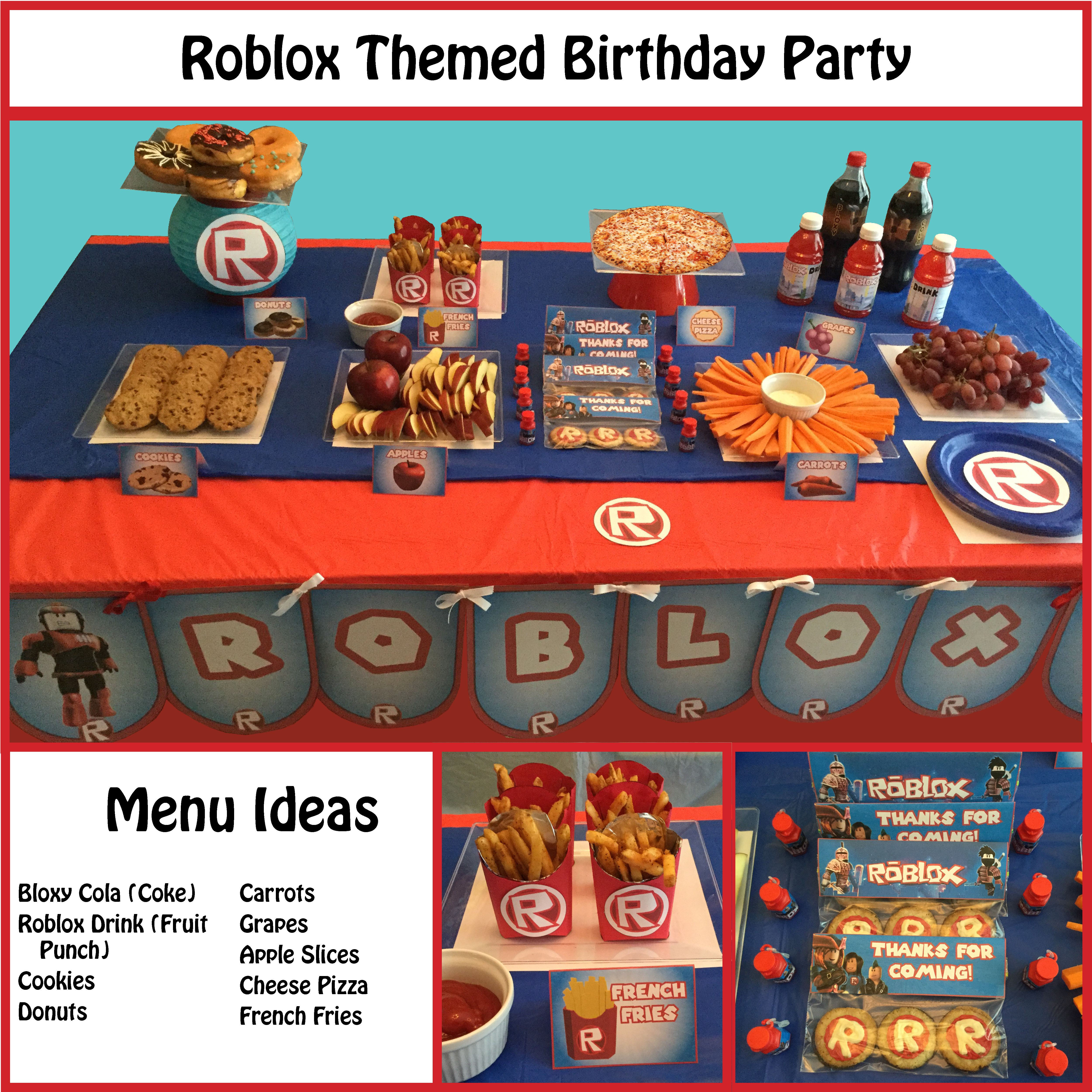 Best ideas about Roblox Birthday Decorations
. Save or Pin Roblox Themed Party Supplies Tato Now.