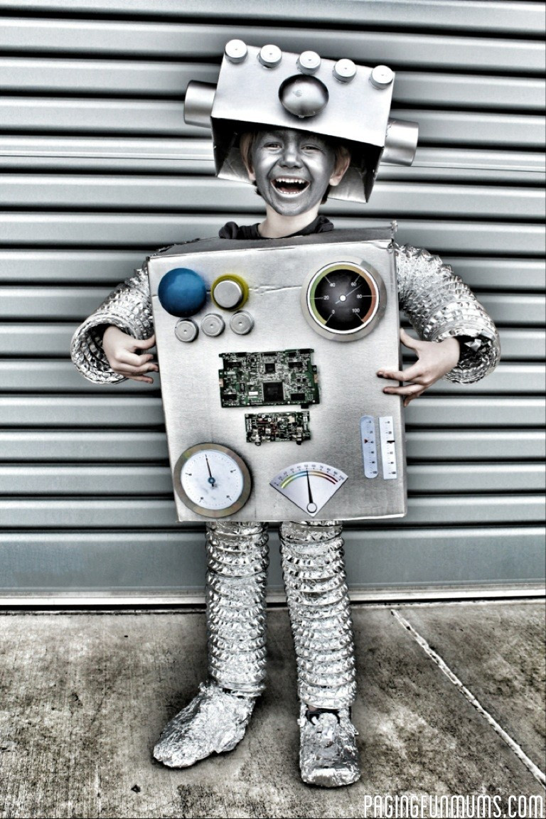 Best ideas about Robot Costume DIY
. Save or Pin How to make the coolest Robot Costume Ever Now.