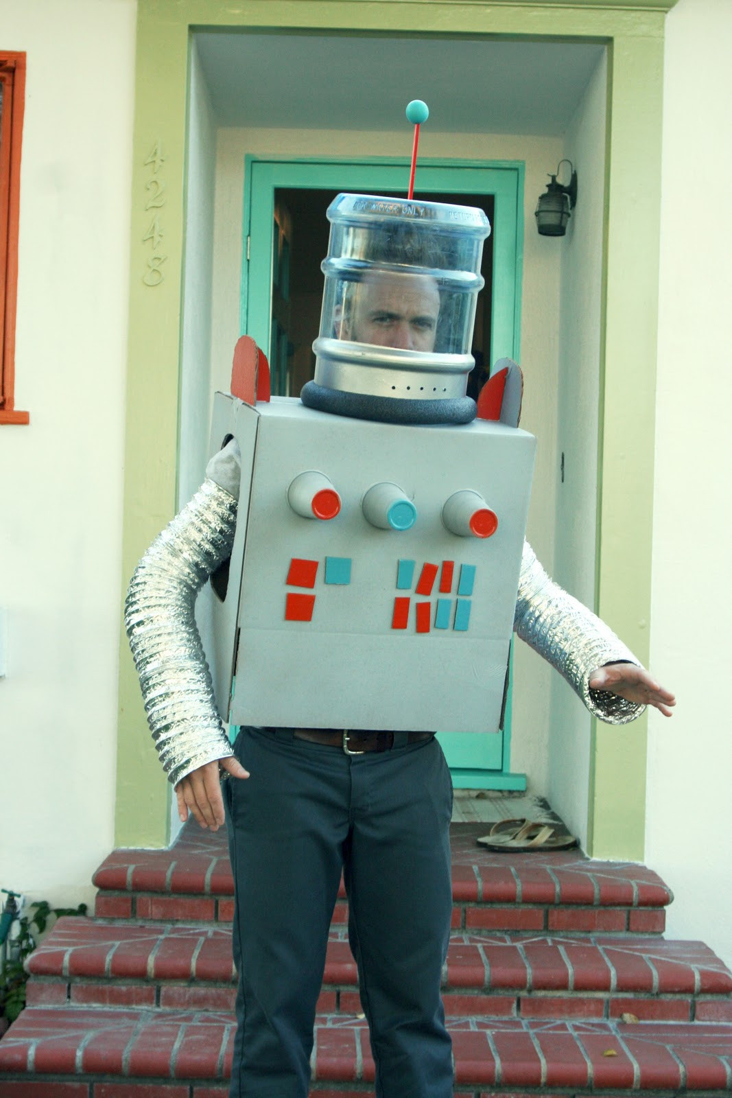 Best ideas about Robot Costume DIY
. Save or Pin Picnics in the Park Mr Roboto Easy Homemade Robot Costume Now.