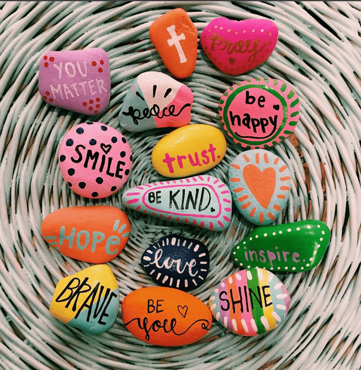 Best ideas about Rock Painting Ideas Inspiration
. Save or Pin 10 INSPIRING PAINTED ROCKS FOR SPREADING KINDNESS Now.