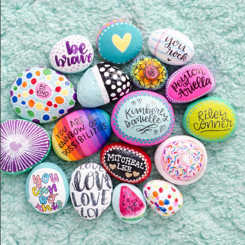 Best ideas about Rock Painting Ideas Inspiration
. Save or Pin Best Easy Painted Rocks Ideas For Beginners Rock Painting Now.