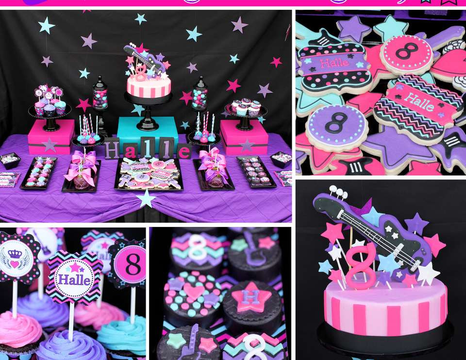 Best ideas about Rock Star Birthday Party
. Save or Pin Rock Star Birthday Birthday "Halle s Rockstar Party Now.