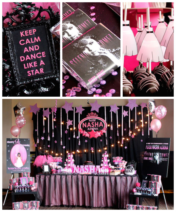 Best ideas about Rock Star Birthday Party
. Save or Pin Kara s Party Ideas Selena Gomez Rock Star Birthday Party Now.