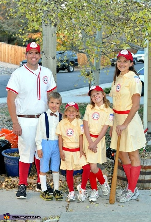 Best ideas about Rockford Peaches Costume DIY
. Save or Pin Rockford Peaches Family Costume Now.