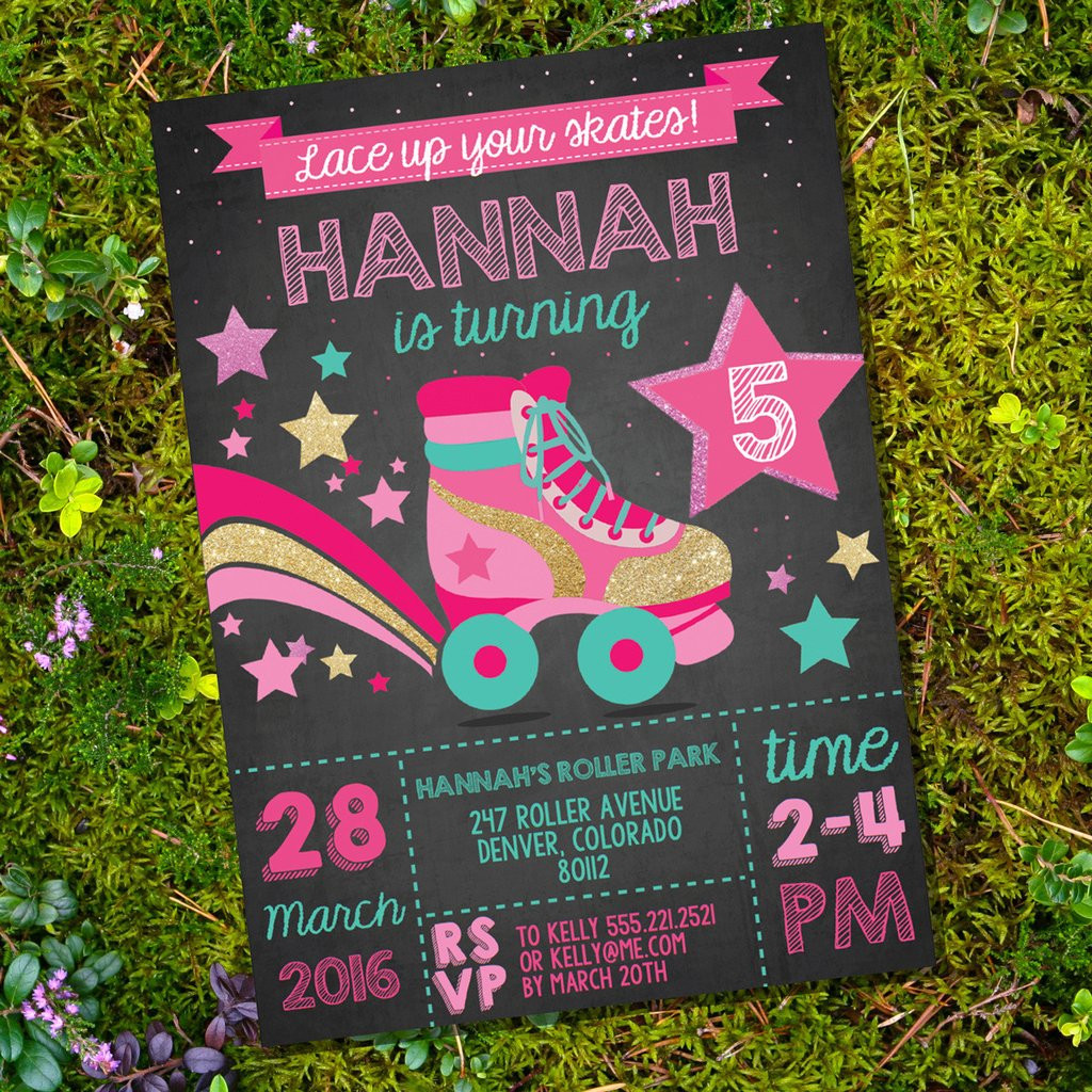 Best ideas about Roller Skating Birthday Invitations
. Save or Pin Rollerskating Party Invitation Now.