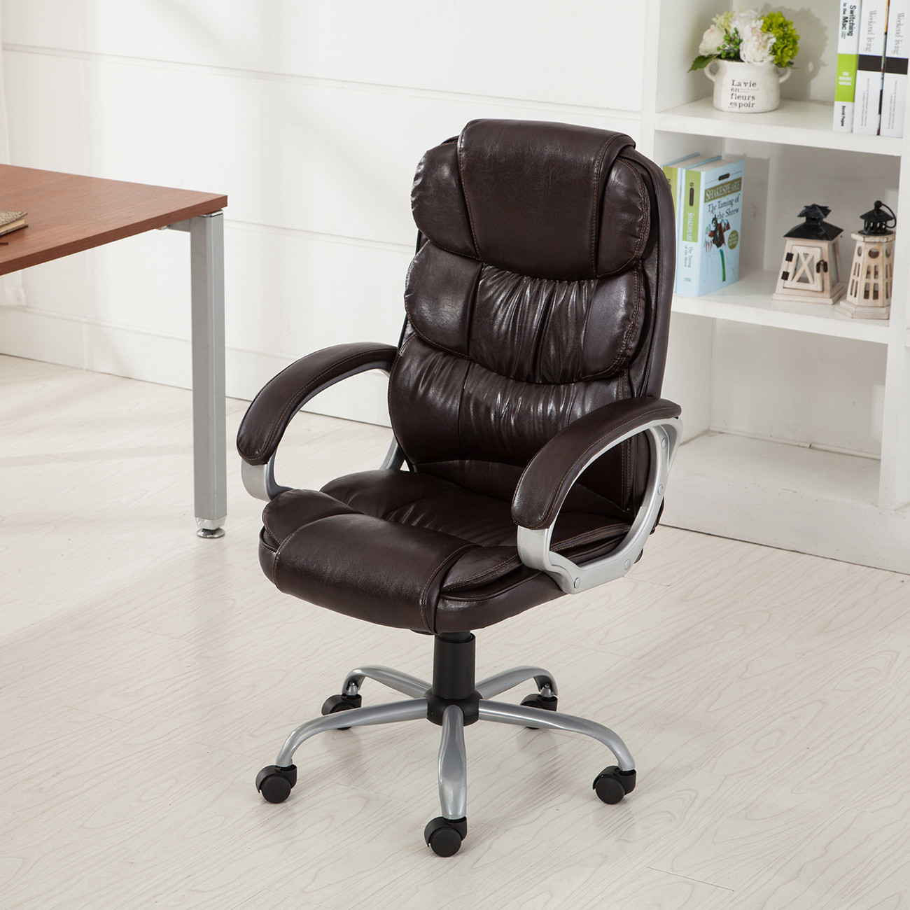 Best ideas about Rolling Office Chair
. Save or Pin PU Leather fice Rolling puter Chair Black Mocha High Now.